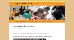 Desktop Screenshot of koenigin-juliana-schule.de